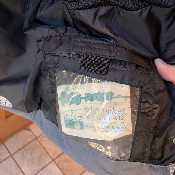 BURTON Snowboards Bio-Lite Storm-Lite Jacket Men's Sz M Gray White Waterproof - Picture 15 of 16